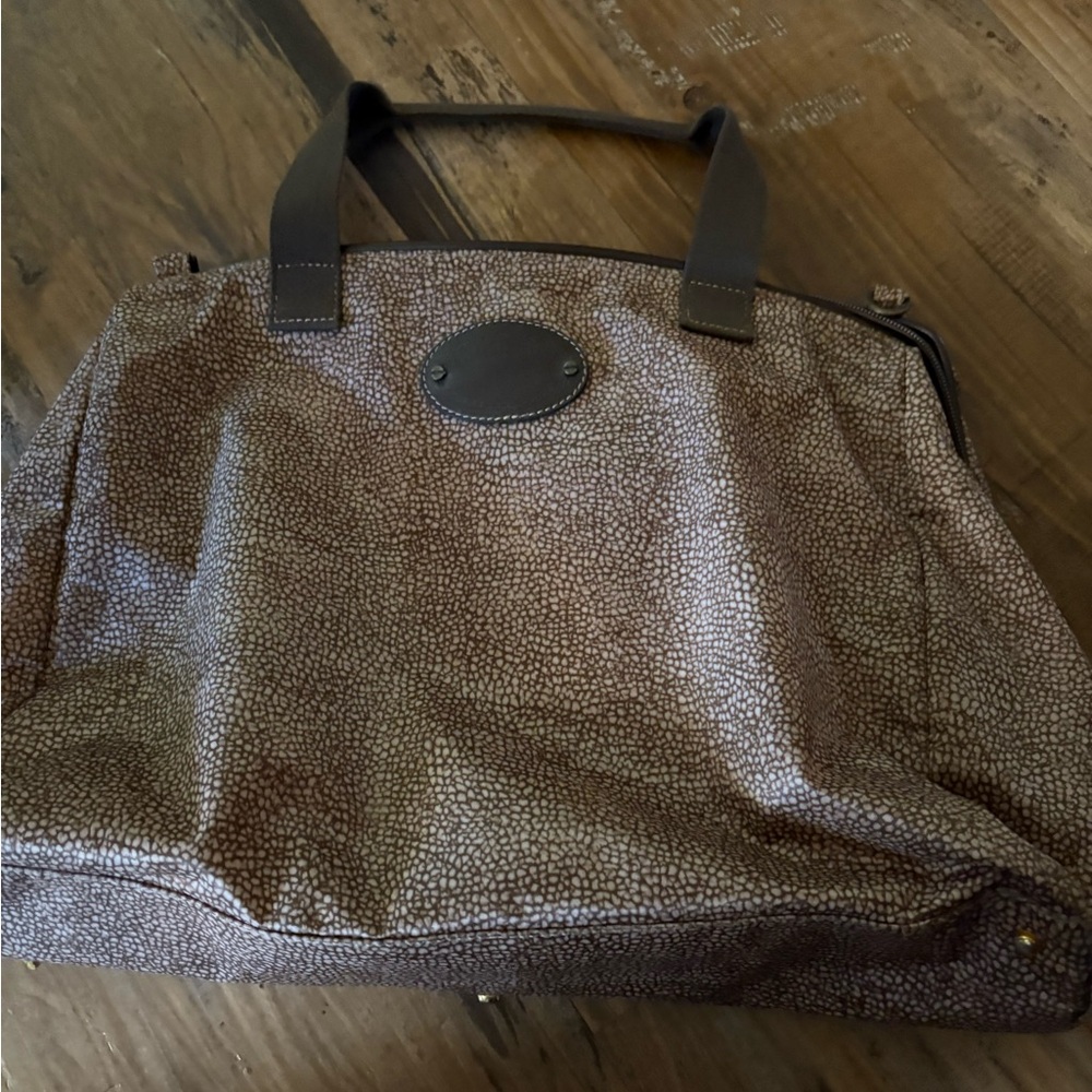Elegant Borbonese Brown Women's Tote Bag
